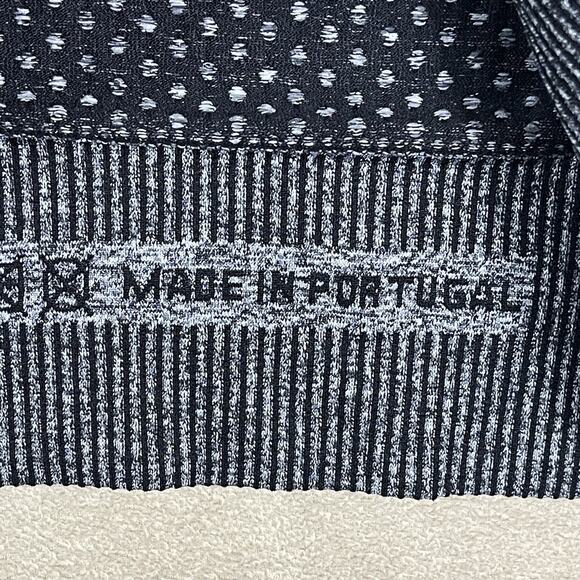 Deckers X Lab Hoodie Mens XL Gray Full Zip Knit Athletic Stretch Regular Fit‎ - Picture 4 of 11